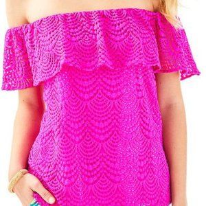 Lilly Pulitzer Size S Off the Shoulder Top
